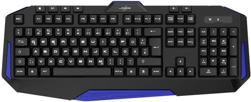Urage Exodus 200 Unleashed Funk Gaming-Maus Deutsch, QWERTZ Schwarz Handballenauflage Urage Exodus 200 Unleashed Funk Gaming-Maus Deutsch, QWERTZ Schwarz Handballenauflage von uRage