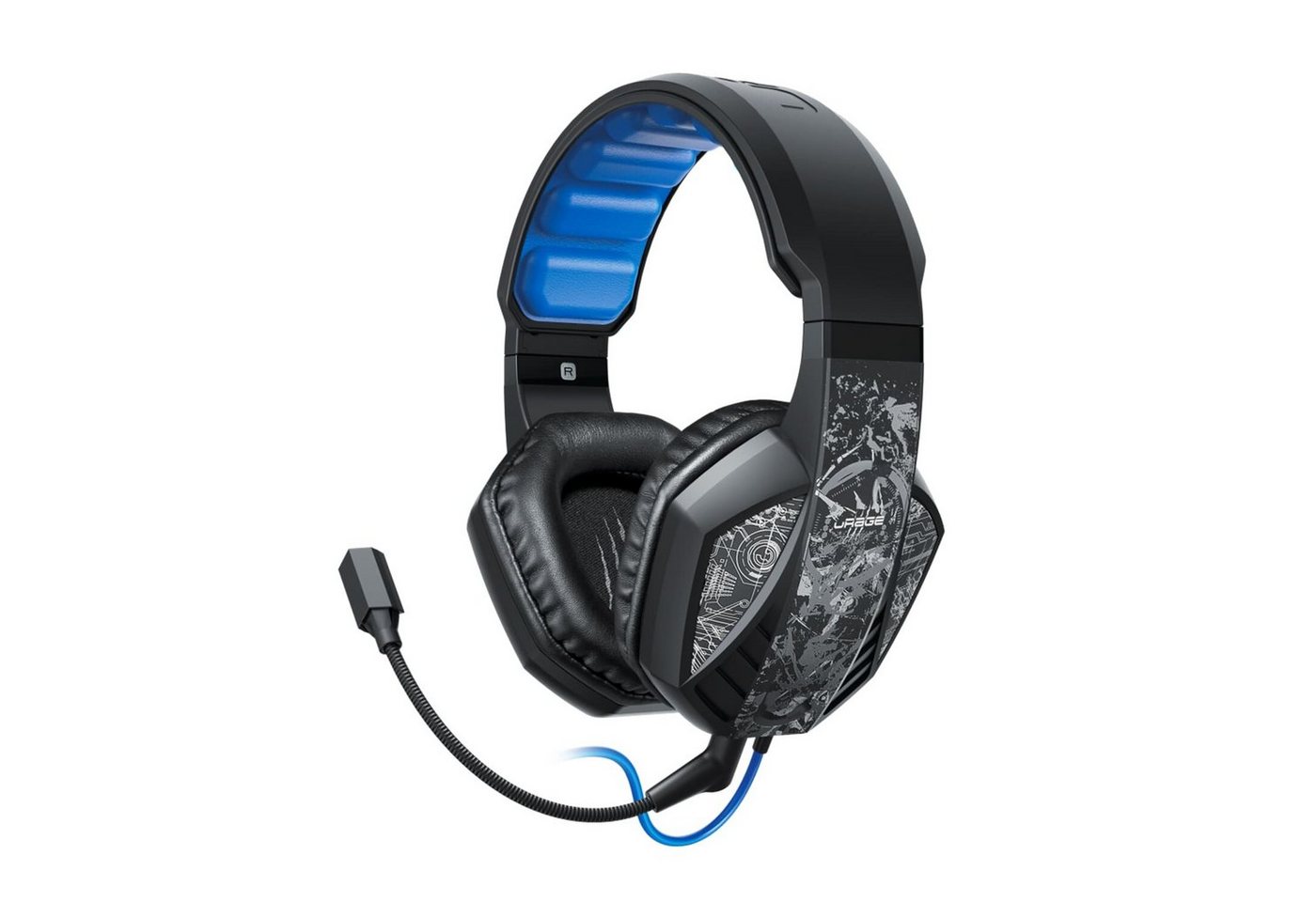 uRage Gaming-Headset SoundZ 310" Gaming-Headset (flexibles Bügelmikrofon, Lautstärkeregler)" von uRage