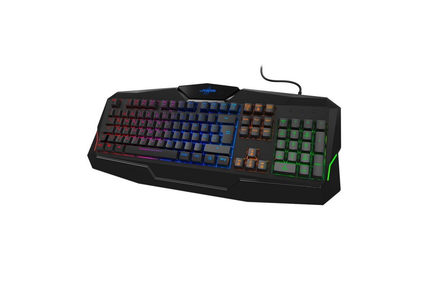 uRage Gaming-Keyboard Exodus 210 Illuminated” Gaming-Tastatur" von uRage