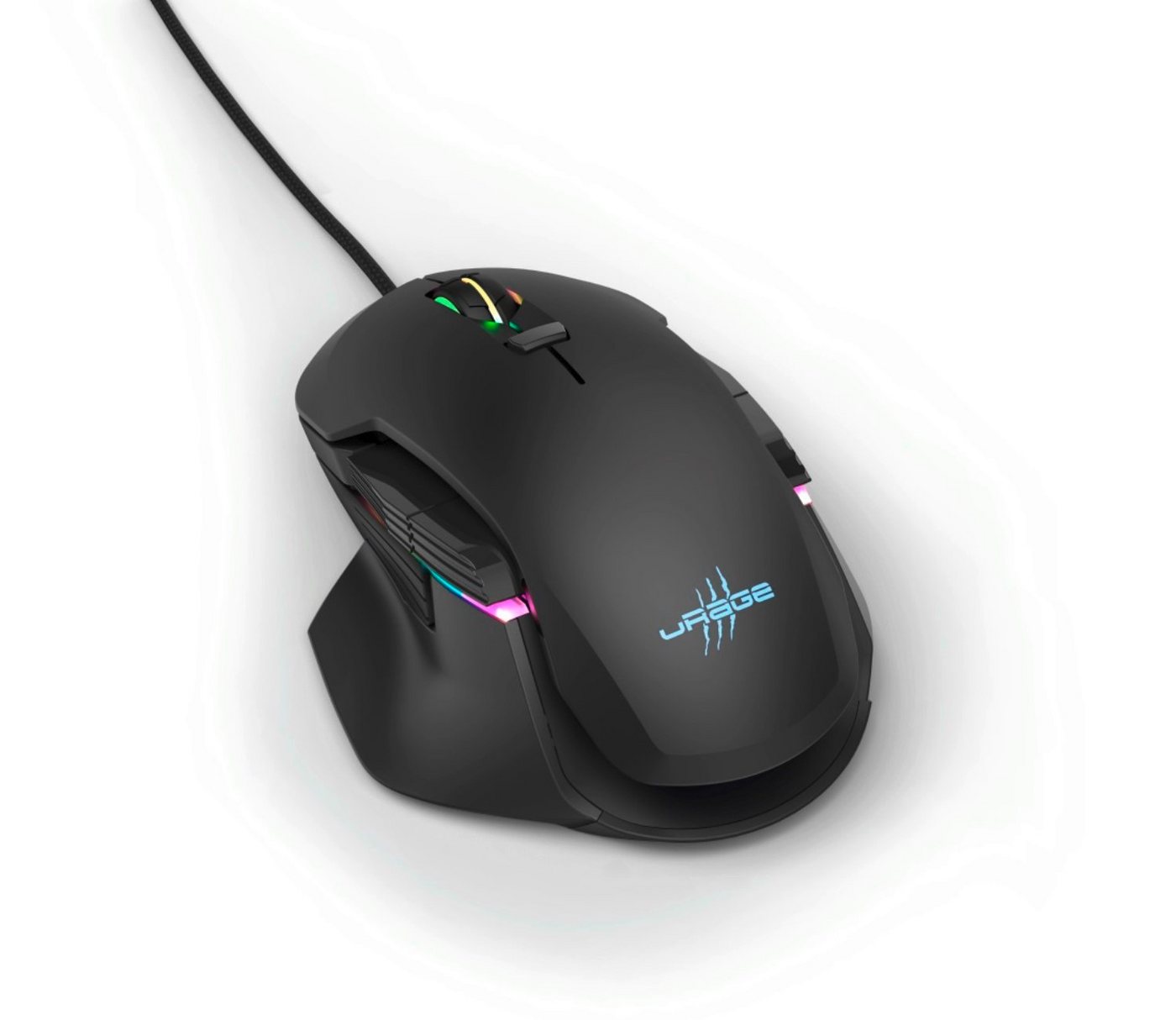 uRage Reaper Morph 900 Profi Gaming Maus Mouse Mäuse (USB LED 8 Tasten 16.000dpi) von uRage