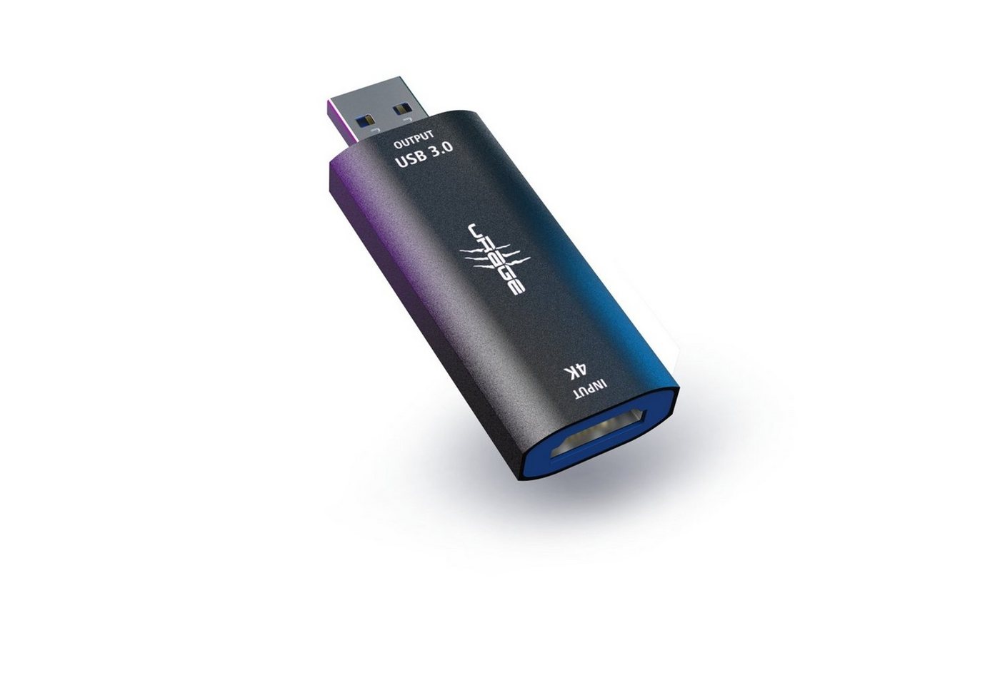 uRage Stream Link 4K, Schwarz Computer-Adapter USB-A zu HDMI uRage Stream Link 4K, Schwarz Computer-Adapter USB-A zu HDMI von uRage