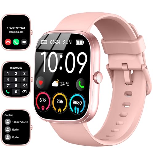 uaue Smartwatch Herren Damen, 1,91" HD Smartwatch Damen mit Telefonfunktion, Smart Watch Fitnessuhr 113+ Sportmodi, IP68 Wasserdicht, Sportuhr mit Herzfrequenz Schlafmonitor Schrittzähler, Rosa uaue Smartwatch Herren Damen, 1,91" HD Smartwatch Damen mit Telefonfunktion, Smart Watch Fitnessuhr 113+ Sportmodi, IP68 Wasserdicht, Sportuhr mit Herzfrequenz Schlafmonitor Schrittzähler, Rosa von uaue