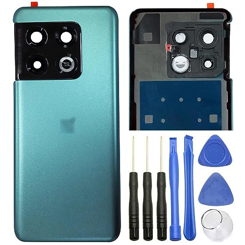 Ubrokeifixit Für OnePlus 10 Pro Gehäuse Rückwand Glastür Abdeckung Ersatz für OnePlus 10 Pro 5G 6,7 Zoll NE2210 NE2211 (10 Pro/Emerald Forest) von ubrokeifixit