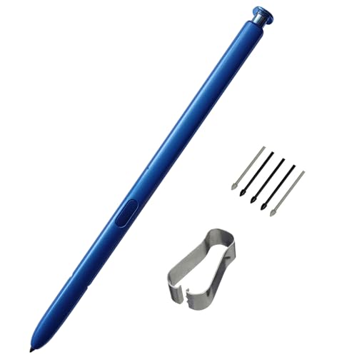 Ubrokeifixit Galaxy Note20 Ultra Ersatz S Pen, Touch Stylus S Pen Ersatz (ohne Bluetooth) für Samsung Galaxy Note20, Note20 5G, Galaxy Note20 Ultra, Note20 Ultra 5G, mit Tipps (Note20/Blau) von ubrokeifixit