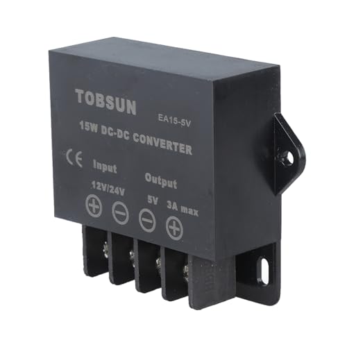 uikios 12 V/24 V auf 5 V Konverter Step Down Spannungsregler Auto Step Down Reduzierstück Netzteil Spannungen Konverter Dauerhaft von uikios