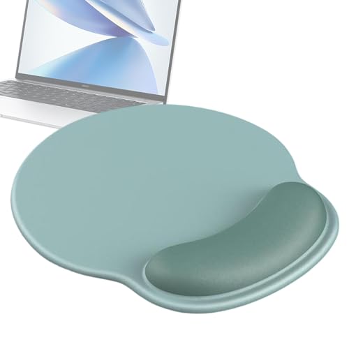 Schreibtisch-Computer-Schreibtischunterlage, Computerunterlage für Büro | Handgelenkstütze für Computer, ergonomisches Tastaturpad | Mauspad aus Gel waschbar und von ulapithi