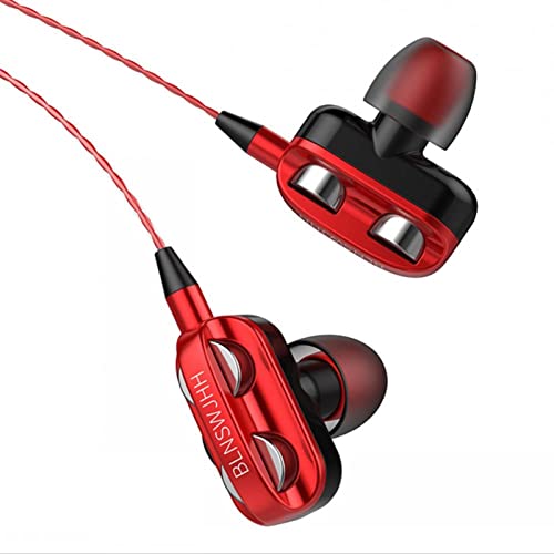 ulapithi Kabelgebundene Ohrhörer,In-Ear-Game-Kopfhörer mit Mikrofon für PC-Handy | 3,5-mm-Klinkenstecker, geräuschisolierende, kabelgebundene Ohrhörer für Spielgeräte von ulapithi