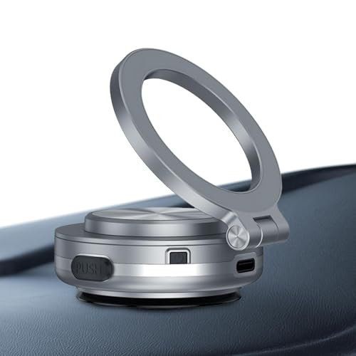 Kfz-Handyhalterung mit Saugnapf, magnetischer Saugnapf-Telefonhalter – drehbare Handyhalterung mit Saugnapf, magnetische Telefonhalterung | Autozubehör von ulapithi