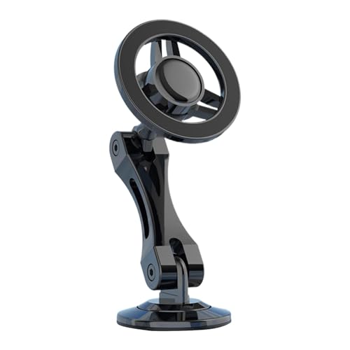 Magnetische Telefonhalterung für Armaturenbrett, magnetische Auto-Handyhalterung – automatische magnetische Montage | automatische Telefonhalterung um 360 Grad drehbar von ulapithi