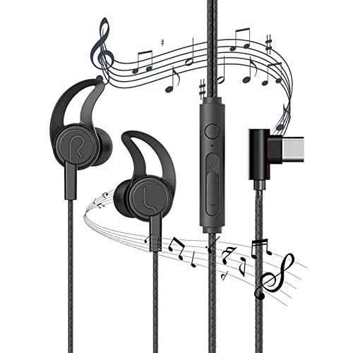 ulapithi Spiel-Ohrhörer mit Mikrofon,Spiel-Ohrhörer mit abnehmbarem Doppelmikrofon verkabelt - 3,5-mm-Klinken-Ohrhörer-Headset Stereo-Kopfhörer mit abnehmbarem Doppelmikrofon für Handyspiele von ulapithi