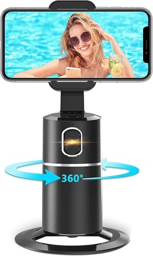 uleway Handyhalterung für Smartphone,360 ° Drehbar Gesichts Tracker【Keine APP Erforderlich】 Selfie Stick,Geeignet Handyhalter für iPhone Android Live Broadcast/Video/Vlog Handy Ständer… von uleway