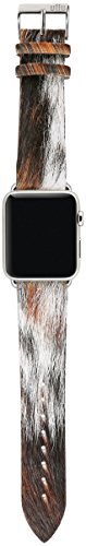 ullu Apple Watch Band für Serie 1, 2, 3 & 4 Zoll Premium Leder - Cowlick - UAWS42SSPL81, Apple Watch 42 mm von ullu