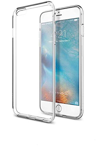 ultrapower100 Transparente Schutzhülle kompatibel mit iPhone 6 Plus, 6S Plus, ultradünner Kunststoff, dünn, strapazierfähig, elastisch, Kratzfest, rutschfest, stoßfest ultrapower100 Transparente Schutzhülle kompatibel mit iPhone 6 Plus, 6S Plus, ultradünner Kunststoff, dünn, strapazierfähig, elastisch, Kratzfest, rutschfest, stoßfest von ultrapower100