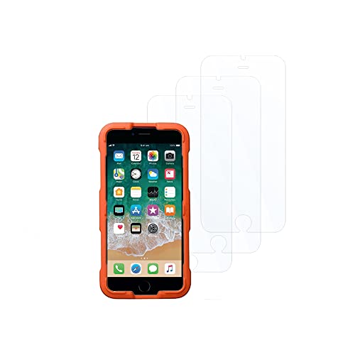 ultrapower100 Displayschutzfolie Shatterproof kompatibel für iPhone 6 Plus/6S Plus Premium Tempered Glass Film 3 Pack Anti-Shatter von ultrapower100