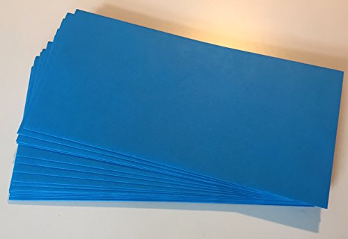 100 Umschläge, Blau, Royal Blau, Königsblau, von ELCO, 229 x 114 mm, mit Abziehstreifen, 100 g/qm von umschlag-discount