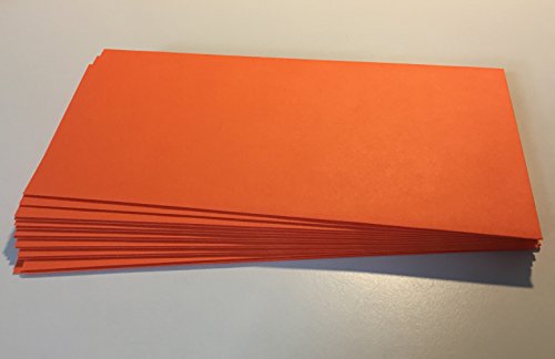 100 Umschläge, Orange, von ELCO, 229 x 114 mm, mit Abziehstreifen, 100 g/qm von umschlag-discount