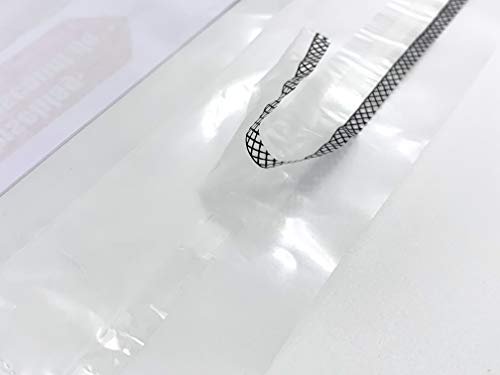 umschlag-discount – transparente Folienversandtaschen für Infoschreiben, Gutscheine, Werbebroschüren & Co – 100 Stück selbstklebende Adhäsionsverschlussbeutel mit den Maßen 220 x 165 mm (DIN C5) von umschlag-discount