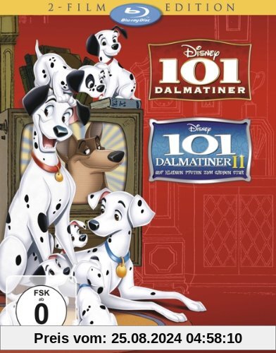 101 Dalmatiner / 101 Dalmatiner II: Auf kleinen Pfoten zum großen Star! [Blu-ray] von unbekannt