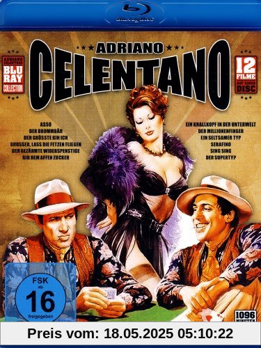 12 x Adriano Celentano Klassiker (Blu-ray) von unbekannt