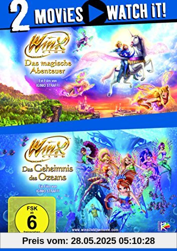 2Movies - Winx Club 3D - Das magische Abenteuer - DVD (FSK 6 Jahre) von unbekannt