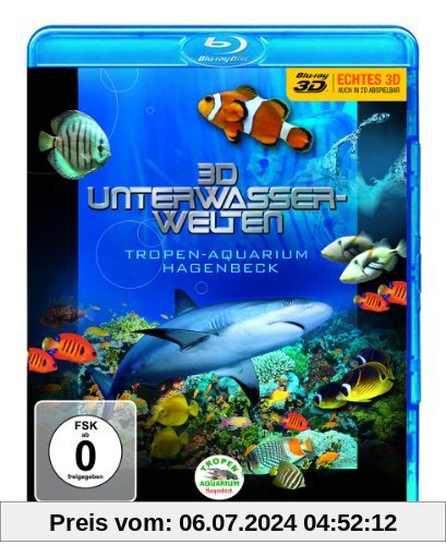 3D Unterwasserwelten - Tropen-Aquarium Hagenbeck [3D Blu-ray] von unbekannt
