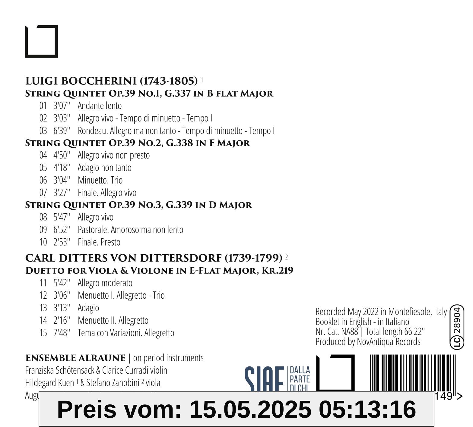 A Gold Box - Kammermusik A Gold Box - Kammermusik von unbekannt