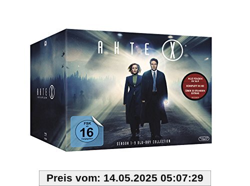 Akte X  - Die komplette Serie [Blu-ray] von unbekannt