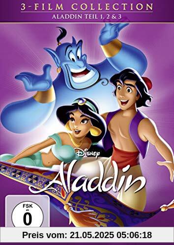 Aladdin - Teil 1, 2 & 3 [3 DVDs] von unbekannt