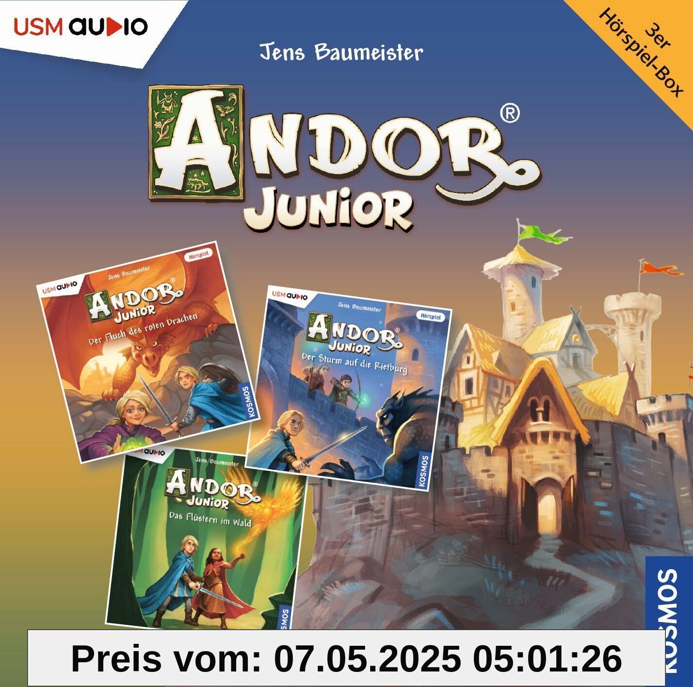 Andor Junior Hörbox Folge 1-3 (3 Audio-Cds) von unbekannt