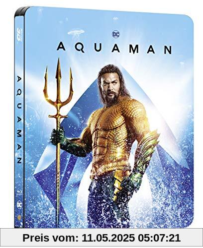 Aquaman 3D + 2D Steelbook (exklusiv bei amazon.de) [Blu-ray] [Limited Edition] von unbekannt