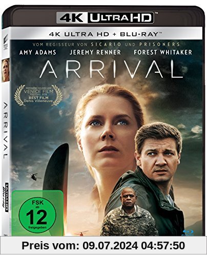 Arrival (4K Ultra HD) [Blu-ray] von unbekannt