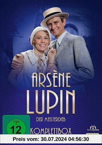 Arsène Lupin - Der Meisterdieb - Komplettbox (Staffeln 1-2) (Fernsehjuwelen) [8 DVDs] von unbekannt