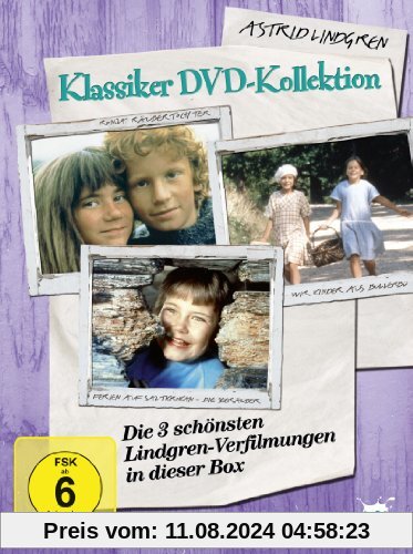 Astrid Lindgren Klassiker-Kollektion [3 DVDs] von unbekannt