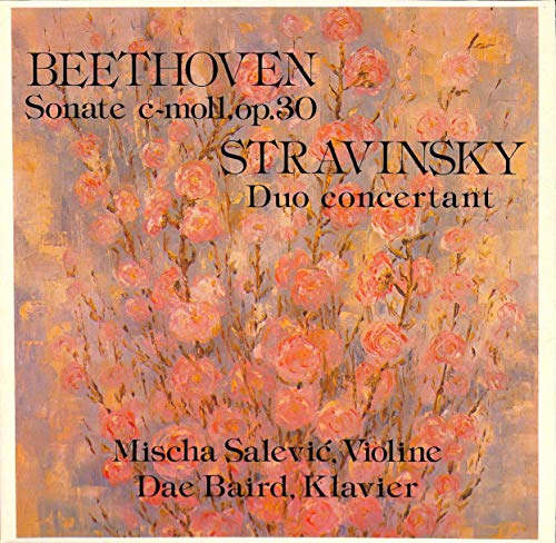 Beethoven / Stravinsky: Sonate c-moll, op. 30; Duo concertant - F 665888 - Vinyl LP von unbekannt