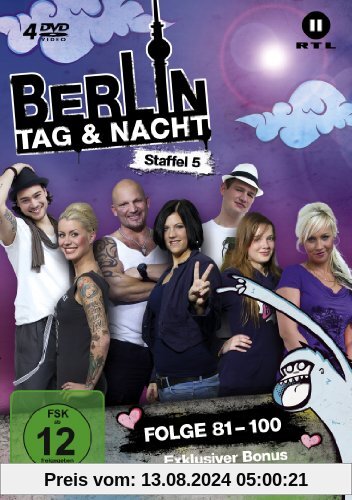 Berlin - Tag & Nacht - Staffel 5  Folge 81-100 [4 DVDs] von unbekannt