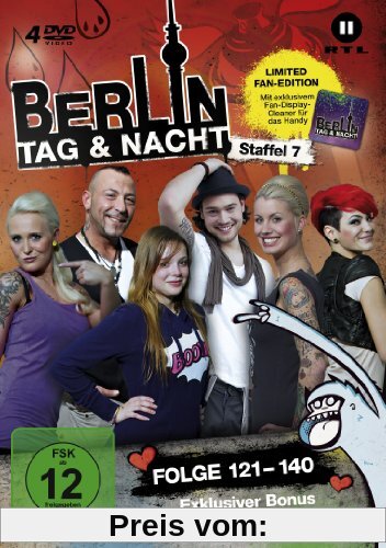 Berlin - Tag & Nacht - Staffel 7/Folge 121-140 - Fan Edition [Limited Edition] [4 DVDs] von unbekannt