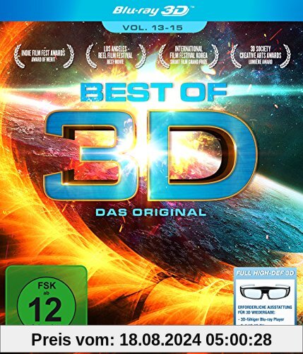 Best of 3D - Das Original - Vol. 13-15 [3D Blu-ray] von unbekannt