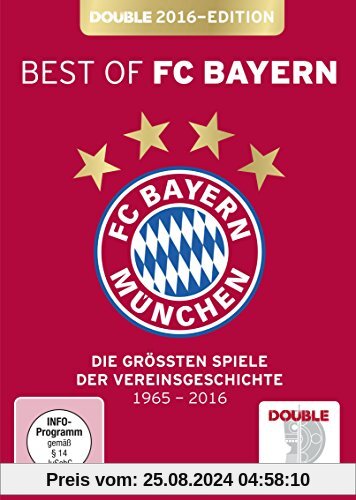 Best of FC Bayern München: Die größten Spiele der Vereinsgeschichte [7 DVDs] Edition Double 2016 von unbekannt