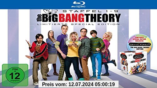 Big Bang Theory - Die kompletten Staffeln 1-9 inkl. Trivial Pursuit (exklusiv bei Amazon.de) [Blu-ray] [Limited Edition] von unbekannt