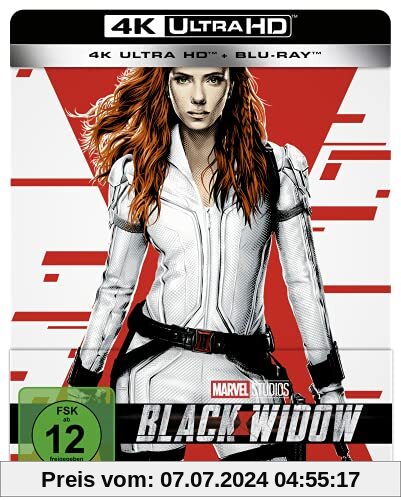 Black Widow 4K UHD Edition (Steelbook) [Blu-ray] von unbekannt