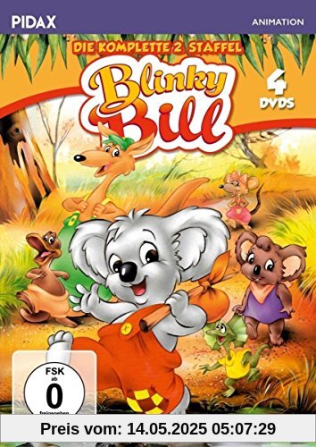 Blinky Bill, Staffel 2 / Die komplette 2. Staffel der Zeichentrickserie nach den Büchern von Dorothy Wall (Pidax Animation) [4 DVDs] von unbekannt