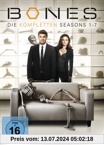 Bones Season 1-7 Komplettbox (exklusiv bei Amazon.de) [39 DVDs] von unbekannt