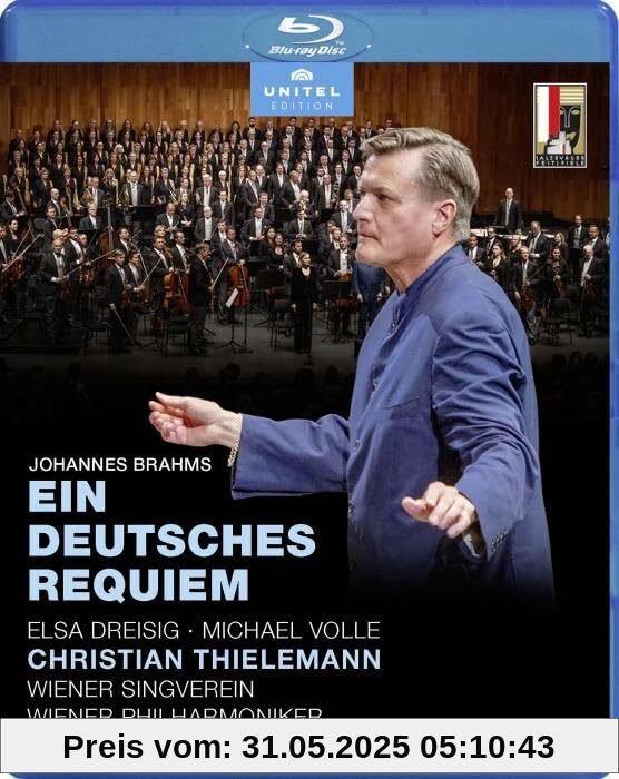 Brahms: Ein Deutsches Requiem [Salzburger Festspiele, Großes Festspielhaus, 2023] [Blu-ray] von unbekannt
