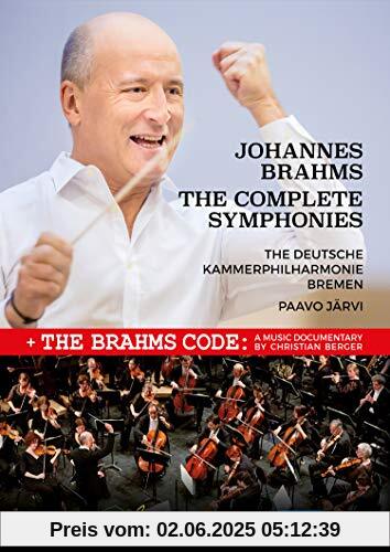 Brahms: Sämtliche Sinfonien [Paavo Järvi/Deutsche Kammerphilharmonie Bremen/Paris,2018] [3 DVDs] von unbekannt
