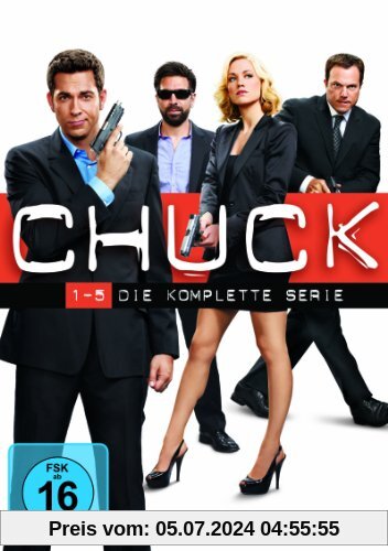 Chuck - Die komplette Serie (exklusiv bei Amazon.de) [23 DVDs] von unbekannt