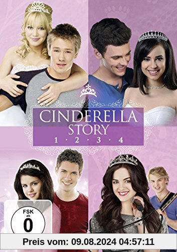 Cinderella Story 1-4 [4 DVDs] von unbekannt