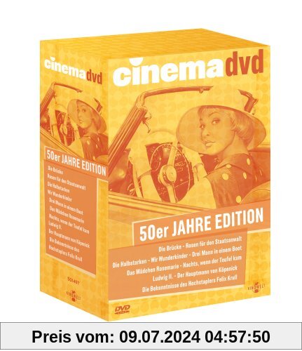 Cinema 50er Jahre Edition (10 DVDs) von unbekannt