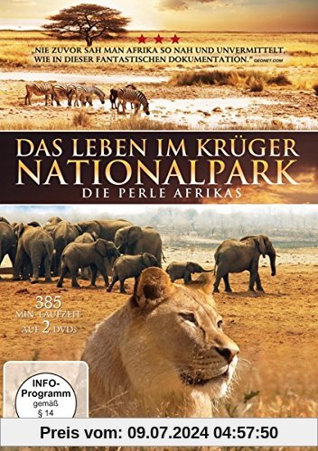 Das Leben im Krüger Nationalpark [2 DVDs] von unbekannt
