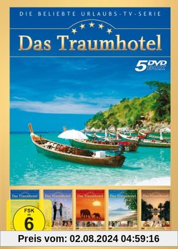 Das Traumhotel - 5er-DVD-Box Folge 1 - Indien; Zauber von Bali; Afrika; Sterne über Thailand; Dubai - Abu Dhabi von unbekannt