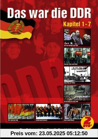 Das war die DDR, Kapitel 1-7 (2 DVDs) von unbekannt